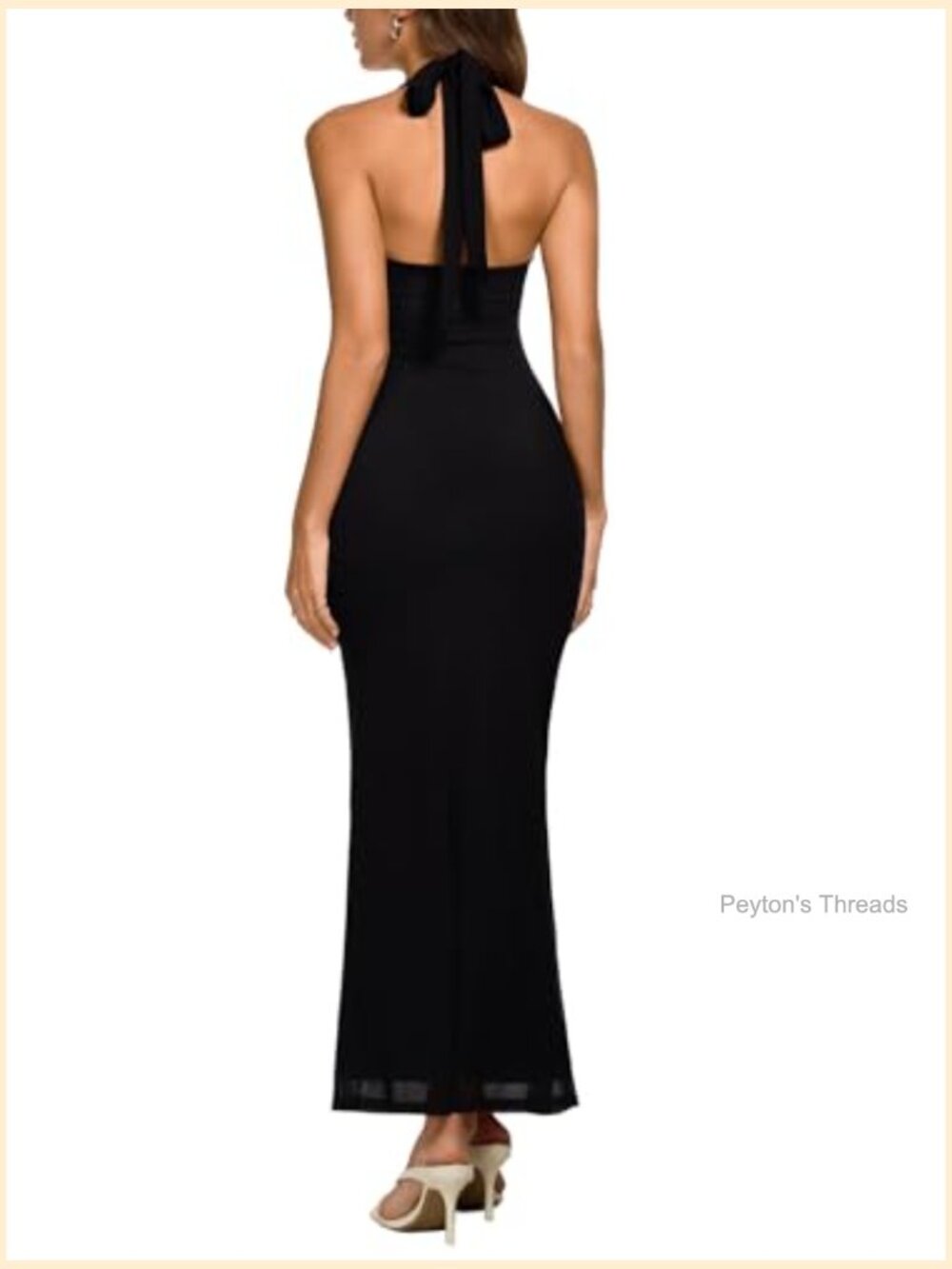 Mesh Sheer Sleeveless Wedding Guest Maxi Dress Ruched Bodycon Square Neck - Picture 4 of 7